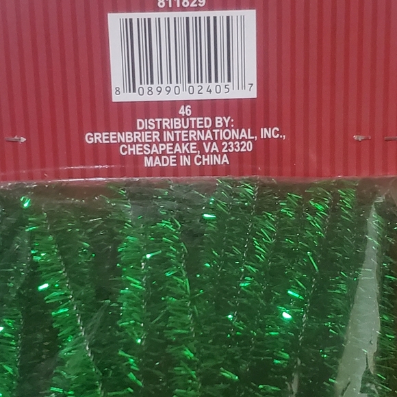 5/$15 50 Metallic Chenille Stems Green - Picture 4 of 4